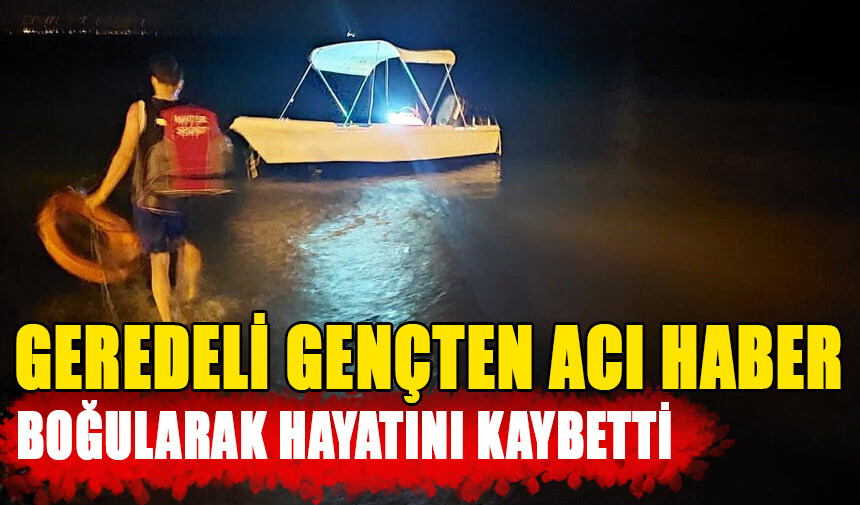 GEREDELİ GENÇTEN ACI HABER Bolu Takip Gazetesi