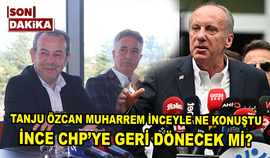 Tanju Özcan Muharrem İnce ile telefonda konuştu Bolu Takip Gazetesi