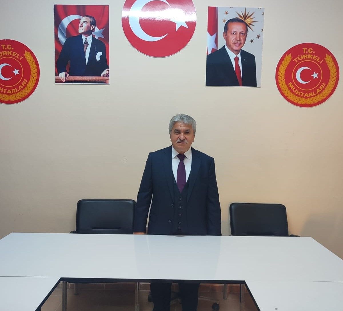 Türkeli Muhtarlar Derneği'nde yeni başkan ‘Aydın’ oldu