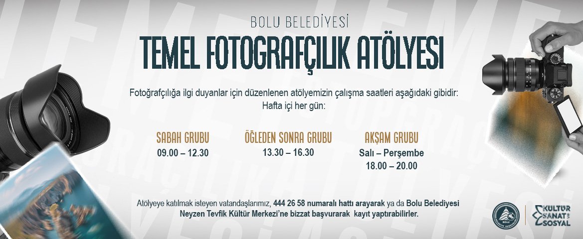 Bolu Belediyesi’nden fotoğraf tutkunlarına esnek saat uygulaması