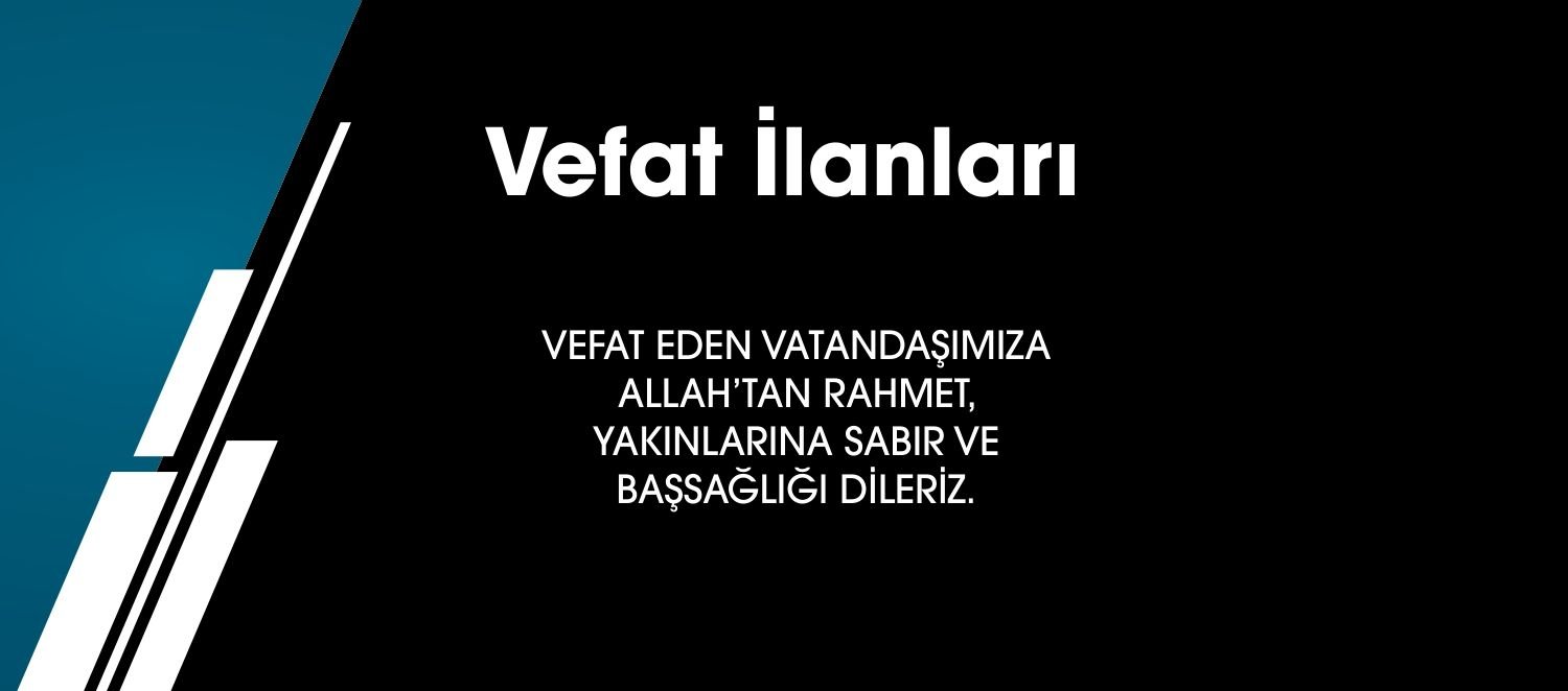 Bolu'da Vefat İlanı 31.03.2026