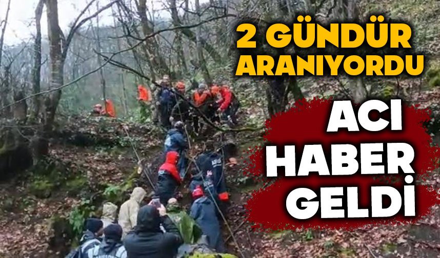 İki gündür aranıyordu, cansız bedeni bulundu