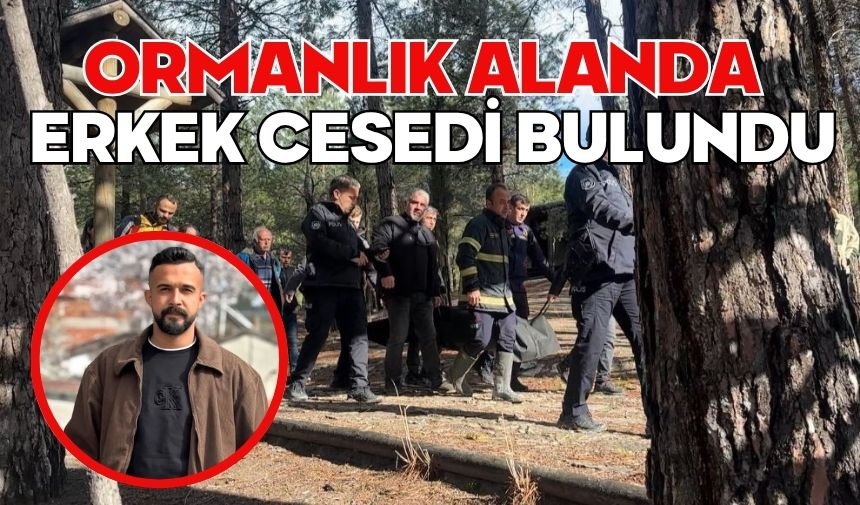 Ormanlık alanda erkek cesedi bulundu