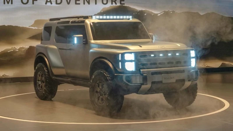 Hyundai, sürpriz arazi aracını tanıttı: Karşınızda Boulder