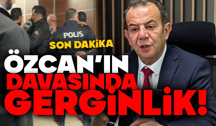 Tanju Özcan Davasında Gerginlik: Mahkemeye Ara Verildi