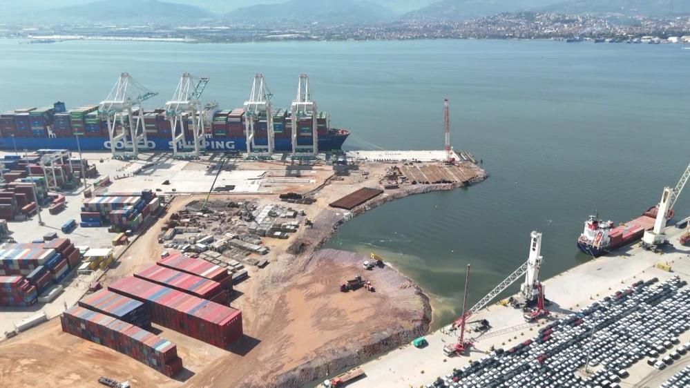 Safiport'un sınırları deniz dolgusuyla Marmara'ya uzandı