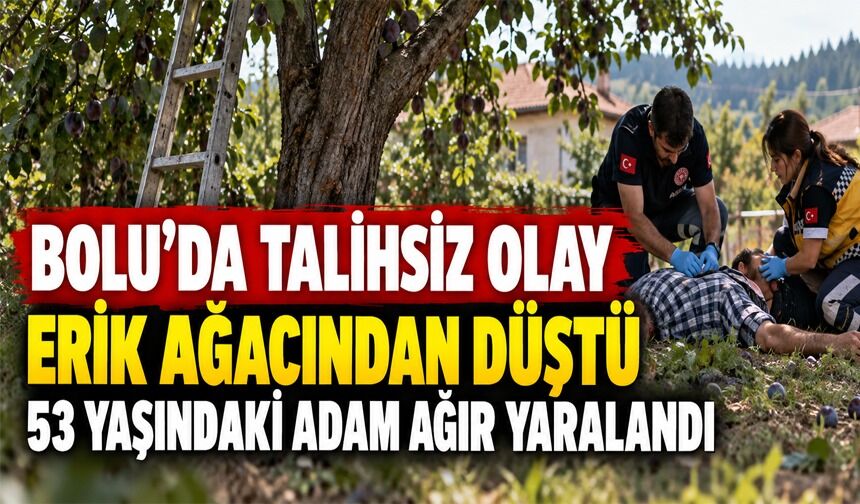 53 YAŞINDAKİ ADAM AĞIR YARALANDI