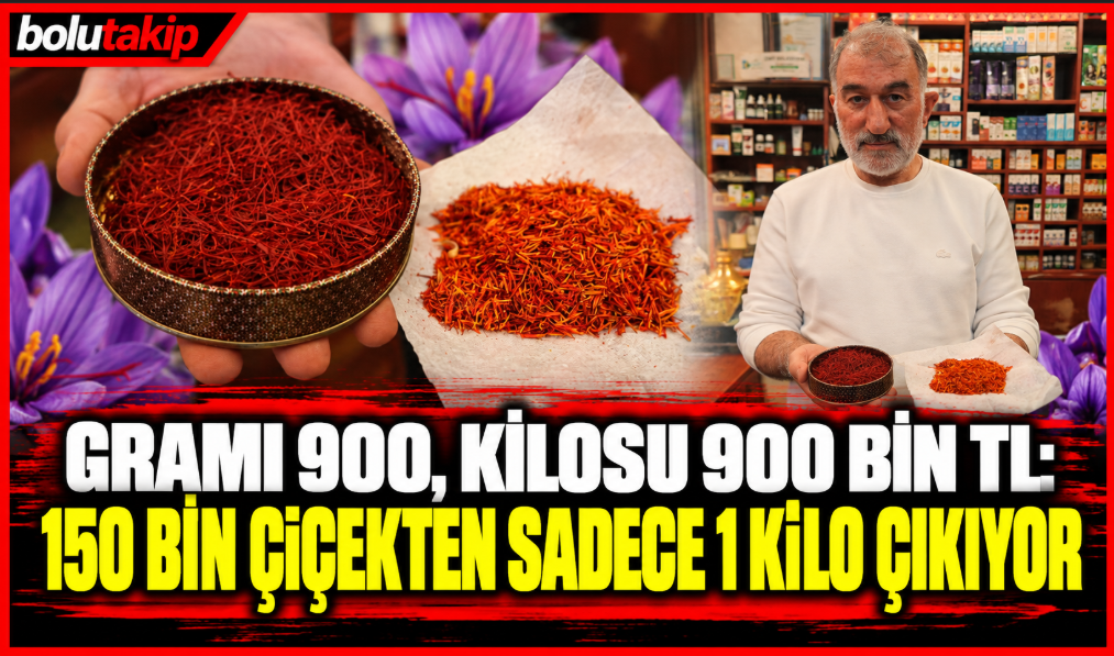 Gramı 900, kilosu 900 bin TL: 150 bin çiçekten sadece 1 kilo çıkıyor