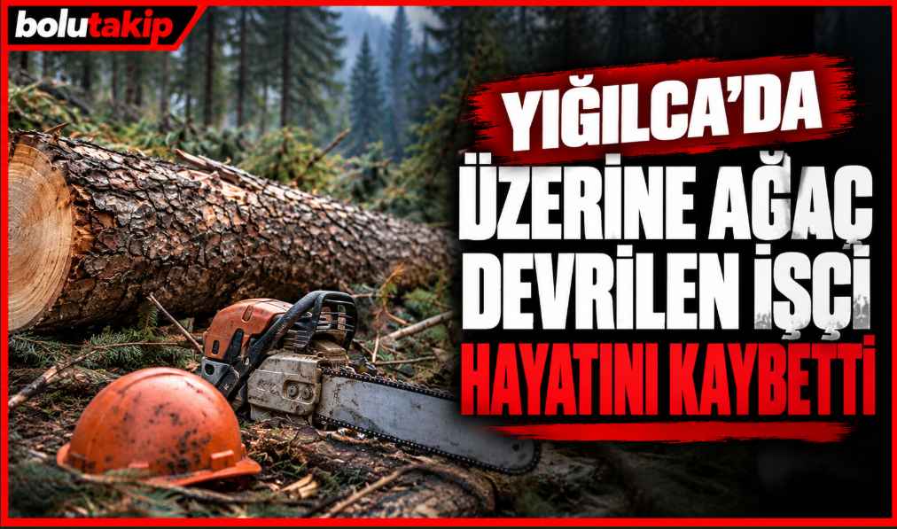 Yığılca'da acı olay: Üzerine ağaç devrilen işçi yaşamını yitirdi