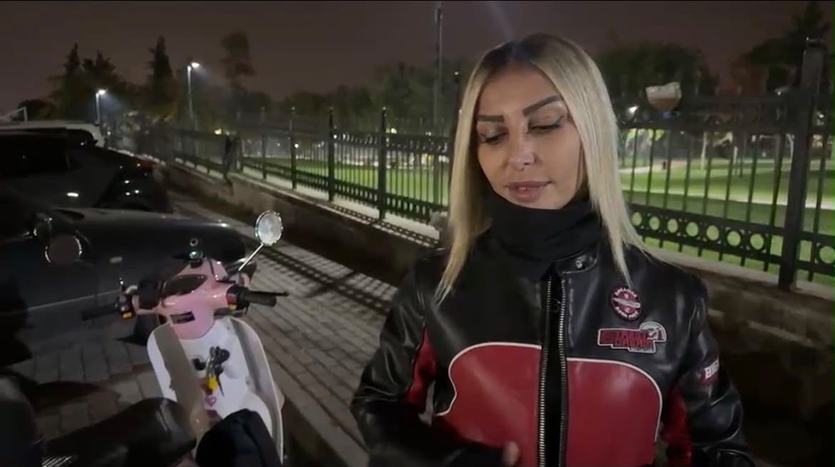 "Acemi değiliz" dedi, 2 dakika sonra kaza yaptı