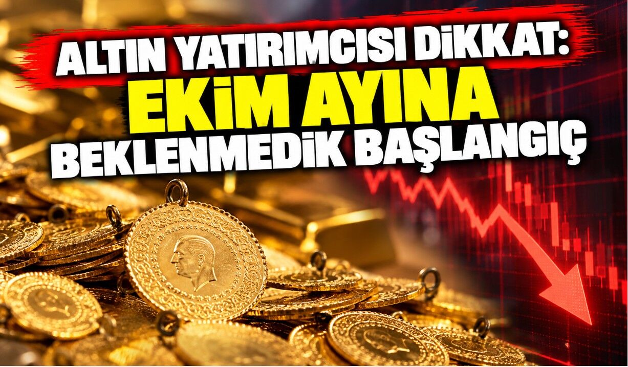 Altın Yatırımcısı Dikkat: Ekim Ayına Beklenmedik Başlangıç