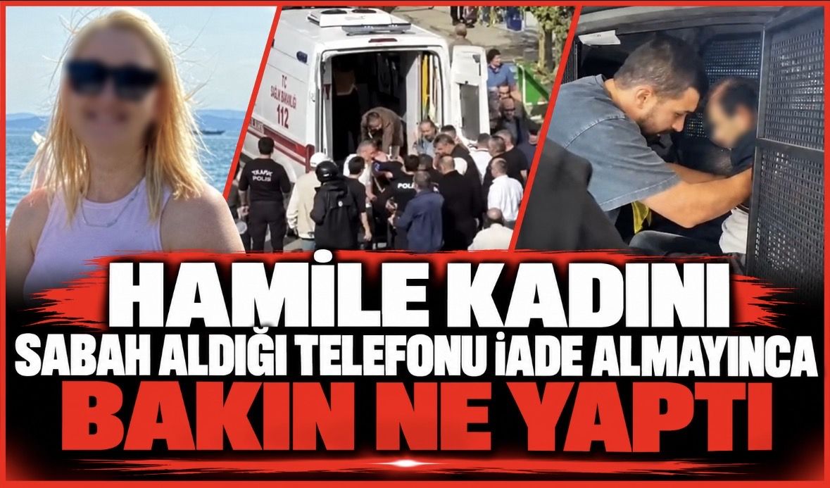 Hamile kadını sabah aldığı telefonu iade almayınca bakın ne yaptı
