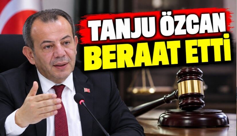 Bolu Belediye Başkanı Tanju Özcan beraat etti