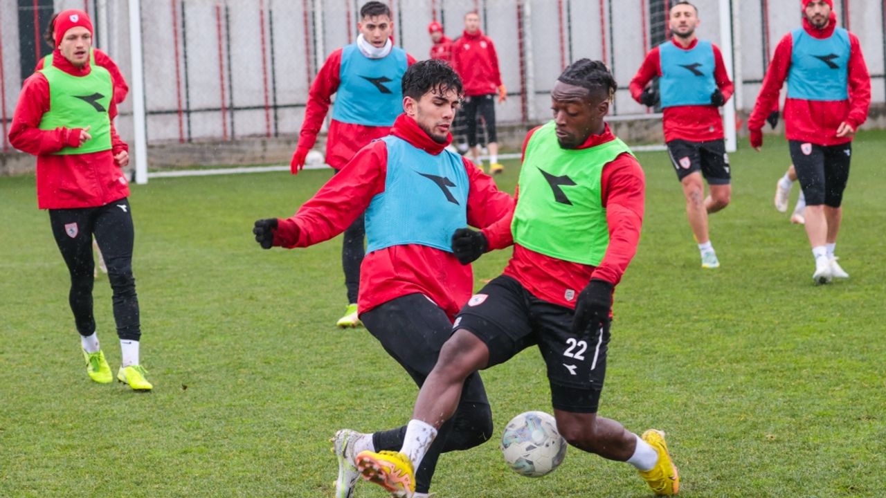 Samsunspor, Manisa FK maçının hazırlıklarına başladı