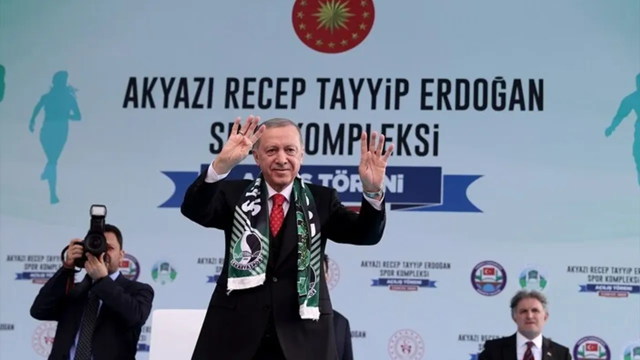 Cumhurbaşkanı Erdoğan, Sakarya'da spor kompleksi açılışında konuştu