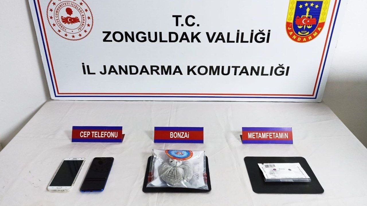 Zonguldak'ta uyuşturucu operasyonunda yakalanan zanlı tutuklandı