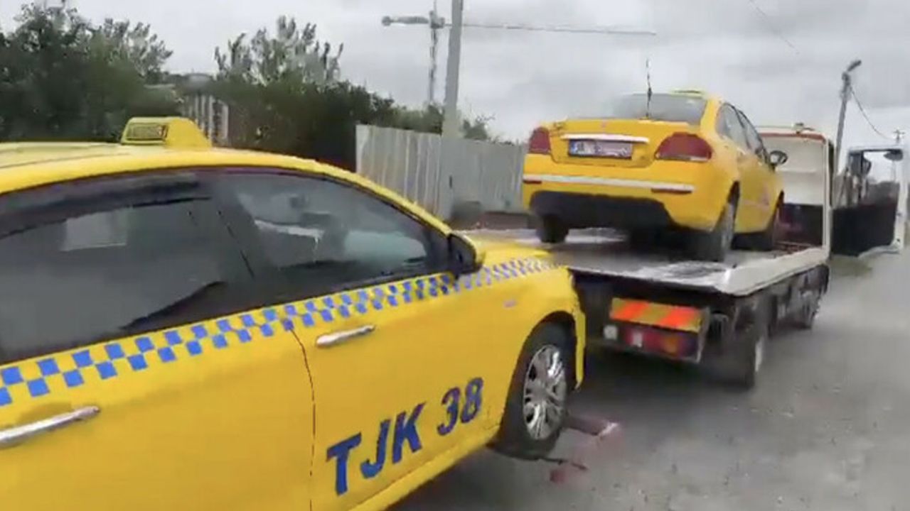 İstanbul'da müşteri seçen taksicinin ruhsatı askıya alındı
