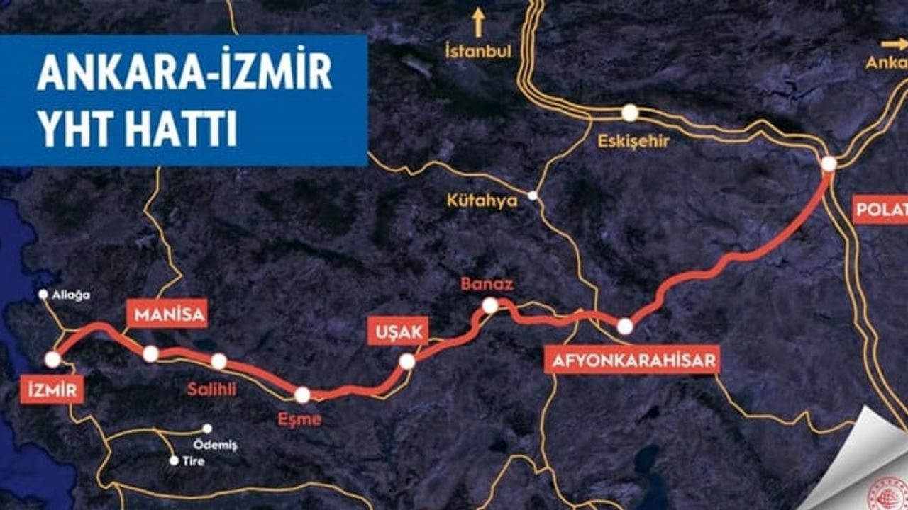 2028'de hizmete alınacak: Ankara-İzmir arası hızlı trenle 3 saat 30 dakika sürecek
