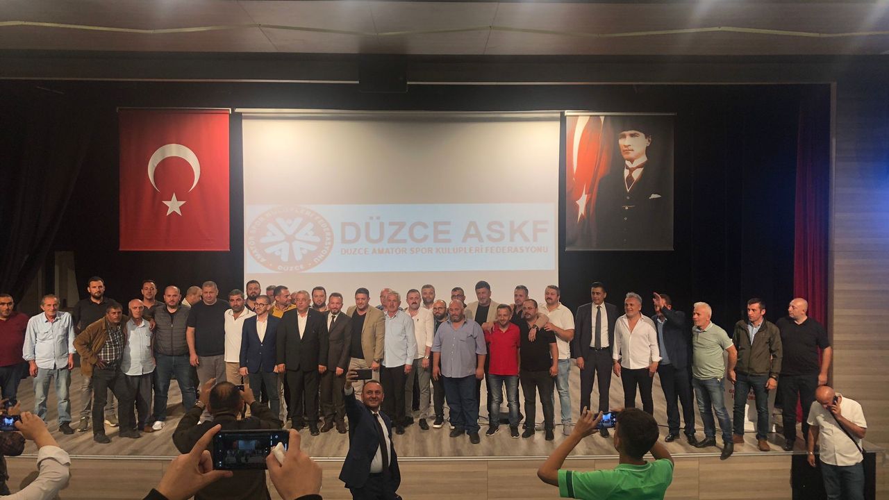 Düzce ASKF Başkanı Murat Postoğlu oldu