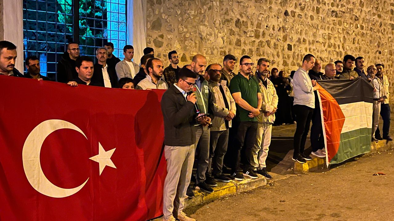 Sinop’ta STK’lardan Filistin için birlik çağrısı