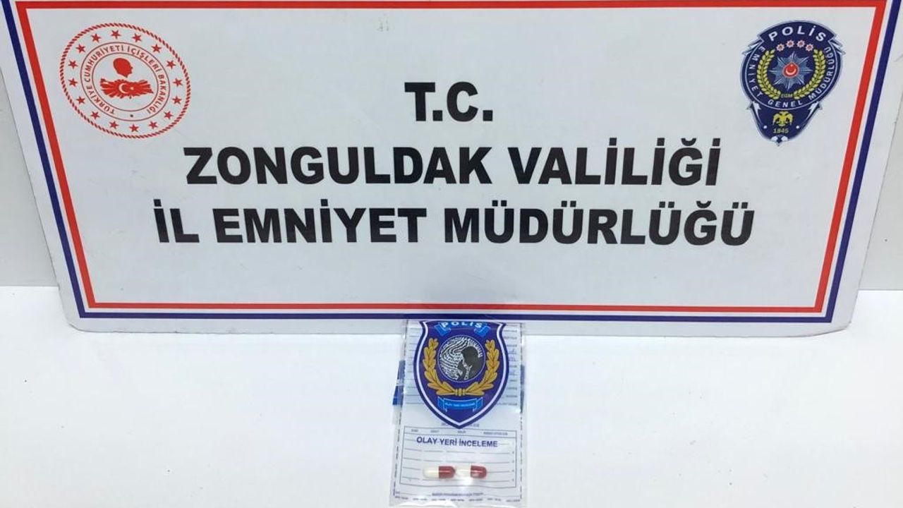Zonguldak'ta uyuşturucu operasyonlarında 1 tutuklama