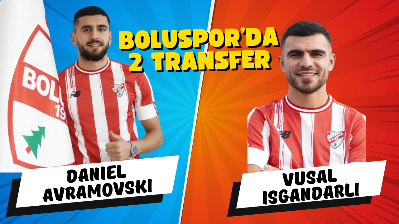 Boluspor'da 2 transfer