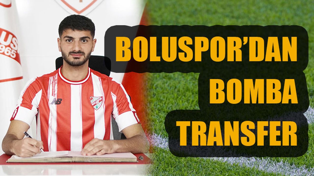 Boluspor’da yeni transfer