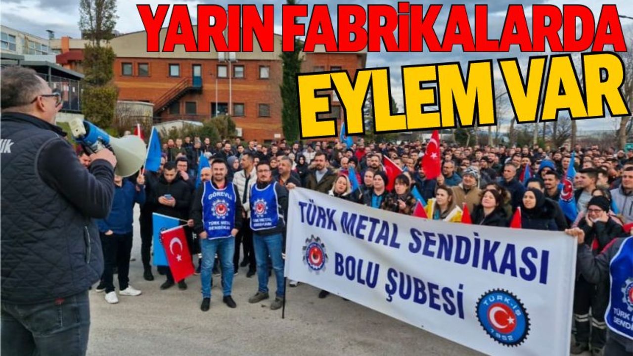 Bolu'da Türk Metal grev kararı aldı