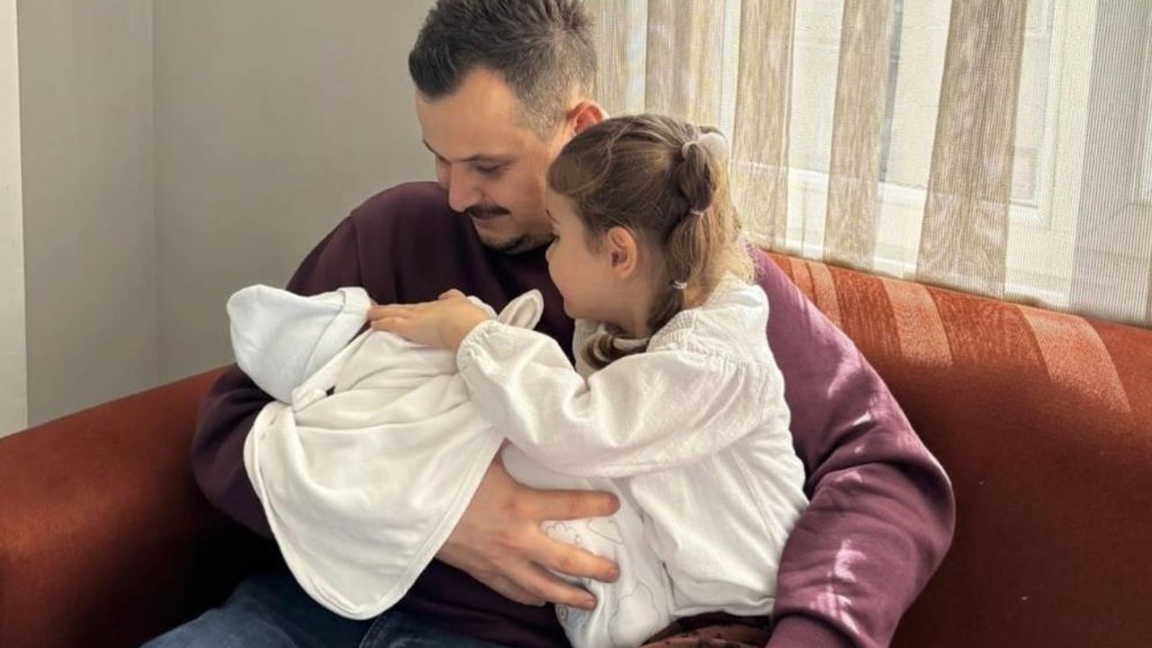 Bayramda çifte mutluluk yaşadılar