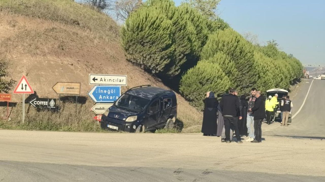 Çarpışmanın etkisiyle kanala uçtu