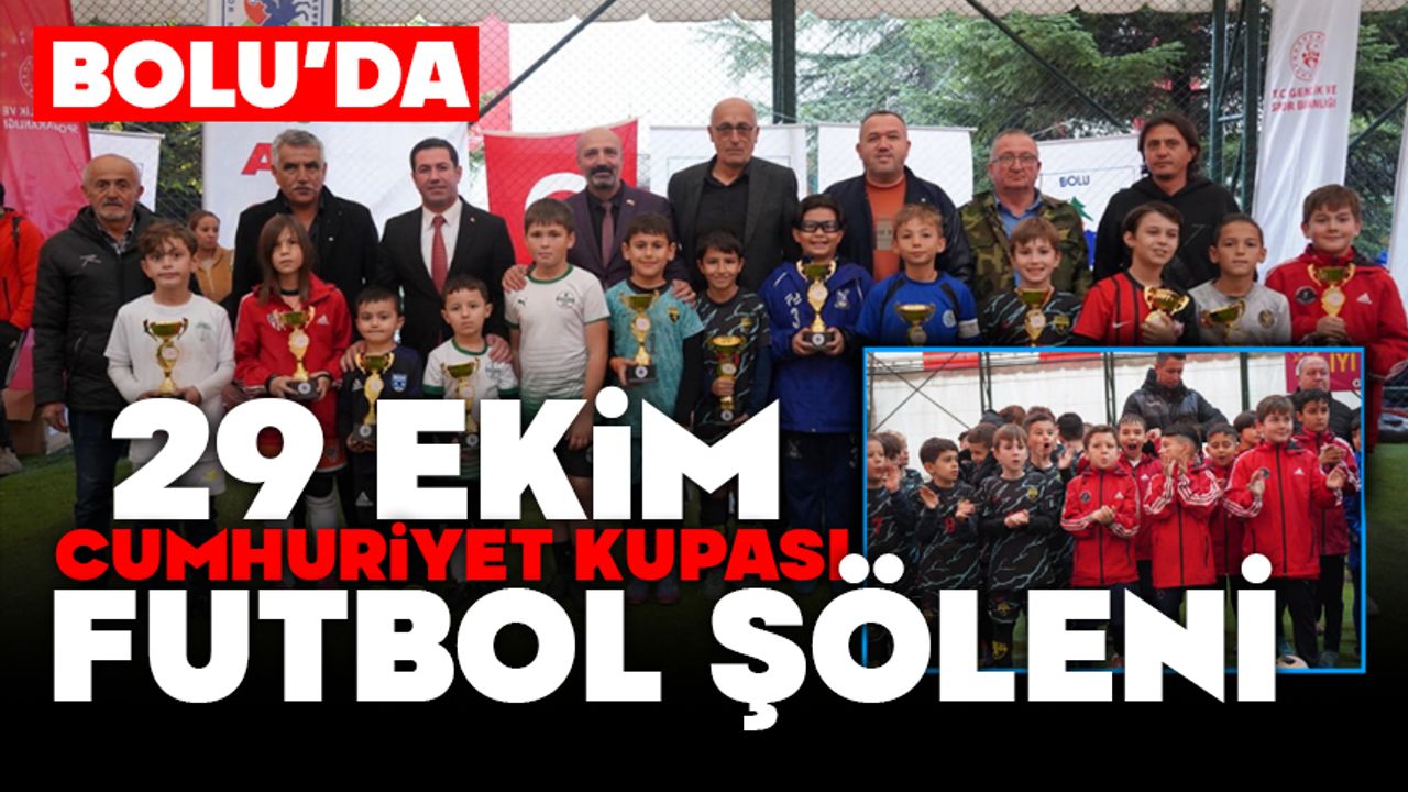 Bolu’da 29 Ekim Cumhuriyet Kupası Futbol Şöleni