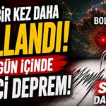 Bolu Bir Kez Daha Sallandı! Günün İkinci Depremi Meydana Geldi
