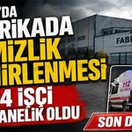 BOLU'DA FABRİKADA TEMİZLİK ZEHİRLENMESİ