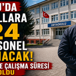 Bolu’da okullara 124 personel alınacak! Maaş ve çalışma süresi belli oldu