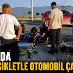 Bolu'da motosikletle otomobil çarpıştı