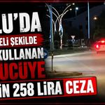 Bolu'da tehlikeli şekilde araç kullanan sürücüye 24 bin 258 lira ceza