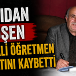 Çatıdan düşen emekli öğretmen hayatını kaybetti