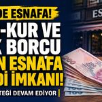 Esnafın kredi önündeki engel kalktı: Borcu olan da kredi kullanabilecek