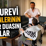 Huzurevi sakinlerinin hayır duasını aldılar