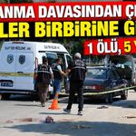 Boşanma davasından çıkan aileler birbirine girdi