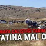 Onarmaya çalıştığı tarım aracı ölümüne sebep oldu