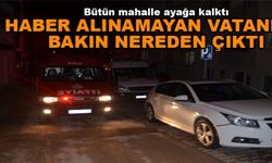 Bütün mahalle ayağa kalktı