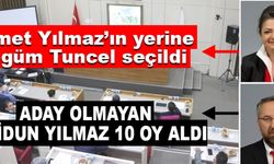 AHMET YILMAZ’IN YERİNE BEGÜM TUNCEL SEÇİLDİ