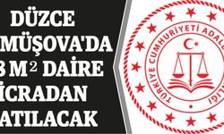 DÜZCE GÜMÜŞOVA'DA 88 M² DAİRE İCRADAN SATILACAK