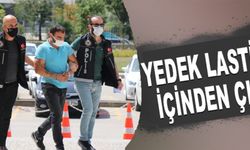 YEDEK LASTİĞİN İÇİNDEN ÇIKTI