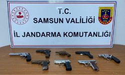 Samsun'da kaçak silah ticareti yaptığı iddiasıyla 1 zanlı yakalandı