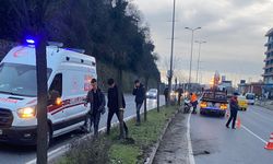Zonguldak'ta refüje çarpan motosikletin sürücüsü öldü