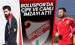 BOLUSPOR'DA ÇİPE VE CANLI İMZAYI ATTI