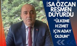 İSA ÖZCAN RESMEN DUYURDU