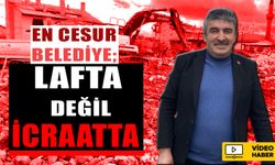 EN CESUR BELEDİYE; LAFTA DEĞİL İCRAATTA   